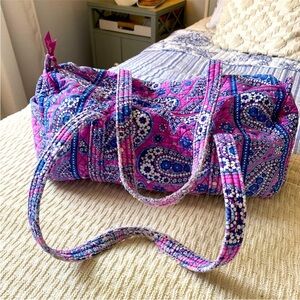 💜 🩷 Vintage Vera Bradley Duffle Bag 🩷 💜